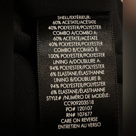 Alice + Olivia Black/Red Amina Mini Dress size 10 - Picture 16 of 16